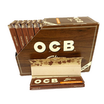 OCB Unbleached Kingsize Slim Papers & Tips