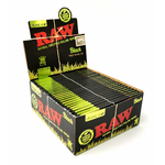 RAW Black Kingsize Organic Slim Papers