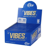 Vibes Blue KS Slim Rice Rolling Papers