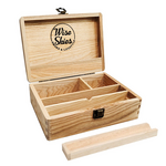 Wise Skies Ash Wood Rolling Box