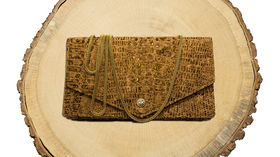 Kavatza Mary Jane Clutch - Cork-Odile