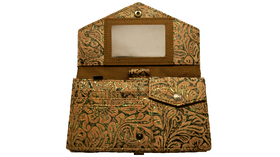 Kavatza Mary Jane Clutch - Atlantia