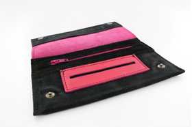 il Morello - Tobacco Pouch with Zip in Leather
