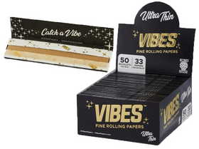 Vibes Black KS Ultra Thin Rolling Papers