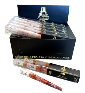 High Rollers £50 KingSize Cones