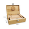 Wise Skies Bamboo Deluxe Rolling Box